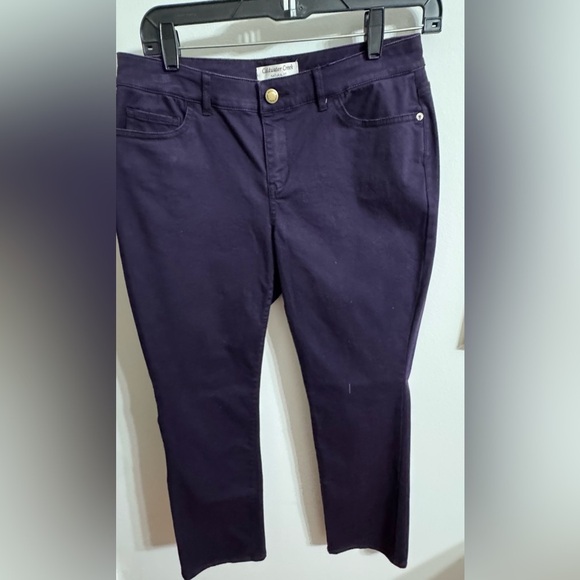 Coldwater Creek Denim - Cold Water Creek Dark Plum Skinny Pants